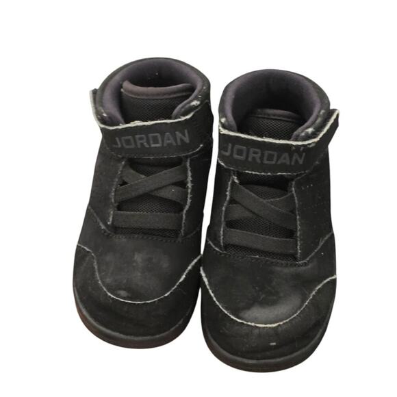 Nike Air Jordan Toddler 7c Black Velcro #23 Sneaker - Picture 2 of 5